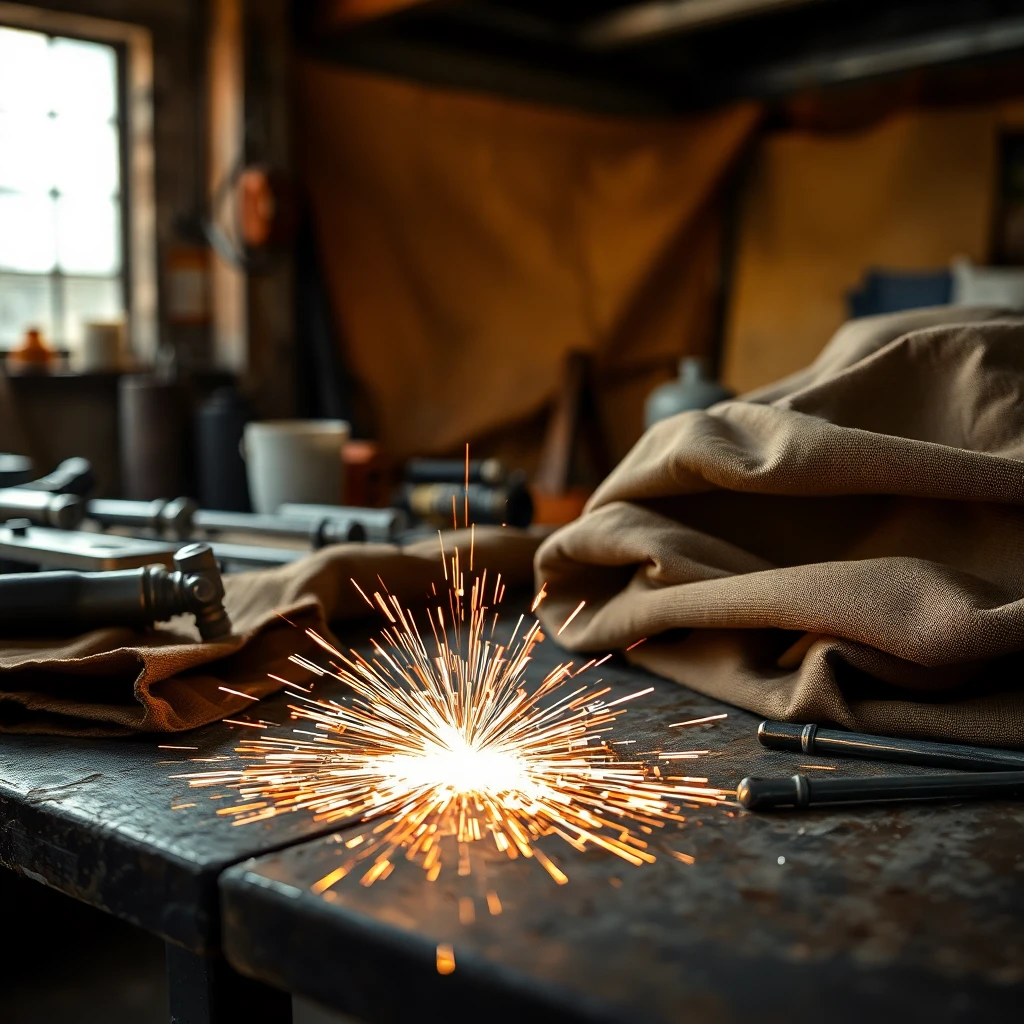 Both Hands A and L workshop — tent manufacturing and welding